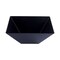Smarty Had A Party 3 qt. Black Square Plastic Serving Bowls (24 Bowls), 24PK 6907-CASE - alternate 1